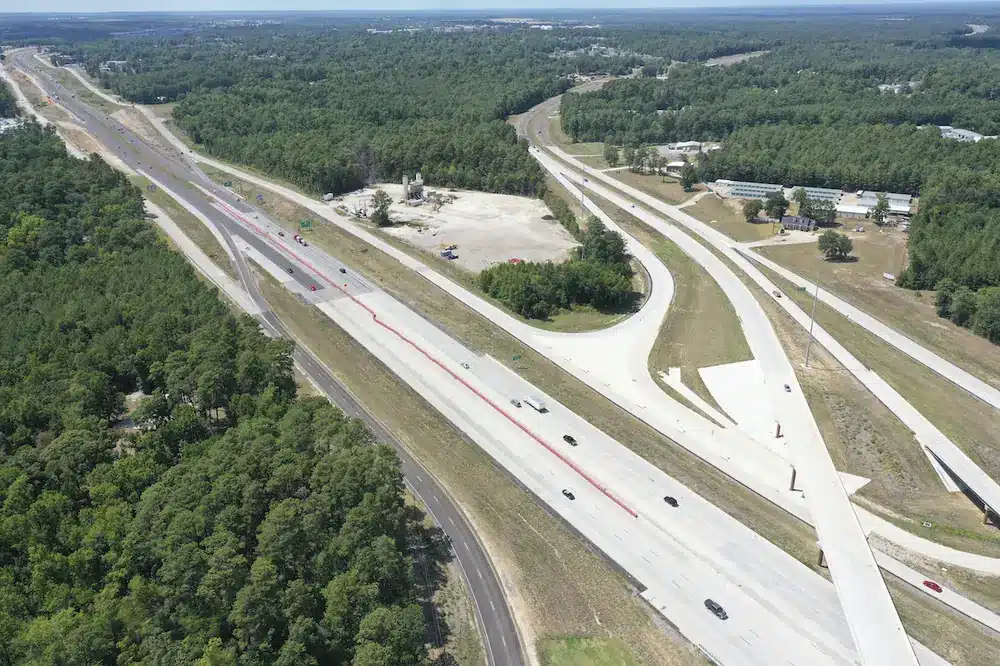 Expansion Project on I-45 Corridor Adds Lanes to Enhance Freight Mobility and Reduce Congestion